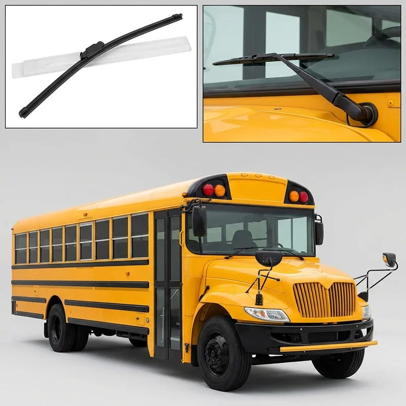 Passenger Side Wiper Blade for IC Corporation RE School Bus (2003 - 2024) - 1